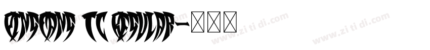PingFang TC Regular字体转换